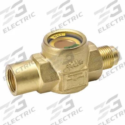 MUELLER Sight Glass: Flare, Brass - Flare Connection Sight Glasses