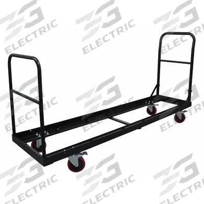 APPROVED VENDOR Chair Cart: 300 lb, 78 1/8 in L x 19 1/4 in W x 40 1/8 in H, For 35 Chairs - Carts for Folding Chairs