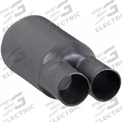 3M Heat Shrink Breakout Boot: 1 Pk, 0.8 in I.D. Before Shrinking, 0.37 in I.D. After Shrinking (MPN HDBB-205-1-250). Key specifications — Brand: 3M; Color: Black; _Pack Size: 1.