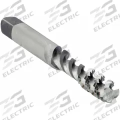 WIDIA GTD Spiral Flute Tap: #12-24 UNC, H3 / 3B, 3 Flute, Bottoming Chamfer, High Speed Steel (MPN 16016)