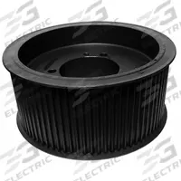 APPROVED VENDOR Timing Belt Pulley: Curvilinear, Bushed, For HTD Timing Belt Section, 72 Teeth (MPN QD72-8M-85-E). Key specifications — Brand: APPROVED VENDOR; Finish: Black Oxide; For Belt Series: PowerGrip® HTD®; For Bushing Size: E.
