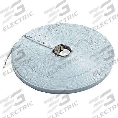 KESON Measuring Tape Blade Refill: RF-18M-300, Metric, 300 ft, Nonmagnetic Single Hook Tip - Replacement Tapes for Open-Reel Long Tape Measures