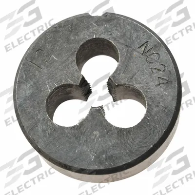 WESTWARD Alloy Steel Die, 12-24 UNC: CCT1060-51, Die - Pneumatics