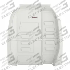 WEATHER GUARD Van Partition: Solid Panel, White, Composite Plastic, 77 1/2 in Overall Ht, High Roof (MPN 96123-3-01). Key specifications — Color: White; Compatible Roof Type: High Roof; Brand: WEATHER GUARD; Compatible Make/Model: Mercedes-Benz Sprinter; Compatible Vehicle Type: Full-Size Vans.