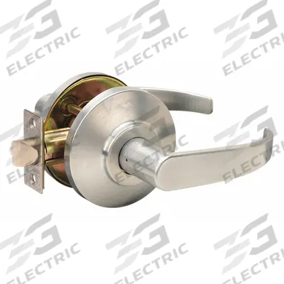 BEST Door Lockset: Storeroom Lever Locksets, Chrome, ADA Compliant