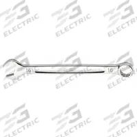 MILWAUKEE Combination Wrench: Chrome Vanadium Steel, Chrome, 16 mm Head Size, 8 1/4 in Overall Lg (MPN 45-96-9516). Key specifications — attr309539: 16 mm; attr309567: Yes; attr324930: MILWAUKEE.