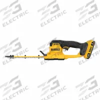 DEWALT Hedge Trimmer: 20V MAX* Platform, 1/2 in Cutting Wd, 8 in Blade Lg, Double-Sided Blade, 20 V (MPN DCHT823D1). Key specifications — attr994967: DEWALT; attr994962: 2.0 Ah.