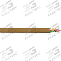 SOUTHWIRE Thermostat Wire: 18 AWG Conductor Size, 10 Conductors, 250 ft Overall Lg, 150 V Volt (MPN 553105407)