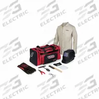 LINCOLN ELECTRIC Welding Helmet Kit: Auto-Darkening, 2 Arc Sensors, W9-W13, 3.78 in x 1.67 in (MPN K4416-2XL). Key specifications — Color: Khaki (Jacket); Suspension Adjustment Type: Ratchet; Series: Viking 1740; Graphics: None; Viewing Area: 3.78 in x 1.67 in; Brand: LINCOLN ELECTRIC; Grind Mode: Yes; Helmet Material: Proprietary Nylon.