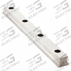 Profile Ball Rail: 35, 280 mm Overall Lg, 34 mm Overall Wd, 29.5 mm Overall Ht, Steel, 6 Rail Holes (MPN 521H35A+280). Key specifications — Brand: THOMSON; Size: 35; Nominal Rail Size: 35.
