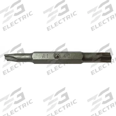 MILWAUKEE Double Ended Driver Bit: Imperial/Metric, Hand, Hex, 1/4 in Shank Size - Double-Ended Driver Bits