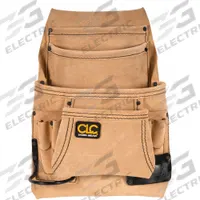 CLC Tool Pouch: For 2 3/4 in Belt Wd - Max, 10 Pockets, Tan (MPN I923X). Key specifications — Closure Type: Open Top; Attachment: Belt Slot; Color: Tan; Brand: CLC; For Tool Type: Pencils.