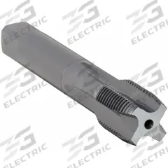 WIDIA GTD Straight Flute Tap: 1/2"-14 BSPP, 4 Flute, Plug Chamfer, Black Oxide Cobalt (MPN VTSPO8608)