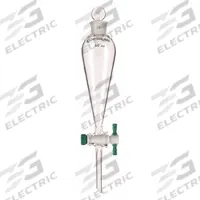 APPROVED VENDOR Separatory Funnel: Borosilicate Glass, 250 mL, 19 mm, 75 mm Stem Lg, Colorless (MPN CG-1742-04). Key specifications — Product Type: Separatory Funnel; Body Color: Colorless; Brand: APPROVED VENDOR.