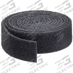 RIP-TIE Hook-and-Loop Cable Tie Roll: 15 ft Lg, 0.5 in Wd, 50 lb Tensile Strength, White (MPN W-15-1RL-W). Key specifications — Color: White; Material: Polyethylene; Brand: RIP-TIE.