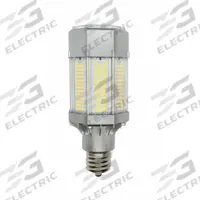 HID Replacement LED Bulb: Corncob, Mogul Screw (EX39), 80 W_100 W_110 W Watt, 3000K/4000K/5000K, LED (MPN LED-8027M345-G7-FW). Key specifications — Color Temperature: 3000K; Brand: LIGHT EFFICIENT DESIGN; Shatter-Resistant: Yes.