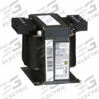 SCHNEIDER ELECTRIC Control Transformer: 600V AC, 120V AC, Plate, 300 VA, Single Phase (MPN 9070T300D5). Key specifications — Brand: SCHNEIDER; Input Voltage: 600V AC; Mounting Location: Plate; Output Voltage: 120V AC; Phase: Single.