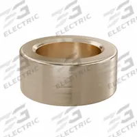 Sleeve Bearing: Bronze, SAE 841, 6 mm Bore, 9 mm OD, 4 mm Lg, 49,938 lb/sq in-fpm Max PV, 10 PK (MPN AAM0609-04B). Key specifications — System of Measurement: Metric; Material Grade: SAE 841; Brand: OILITE.