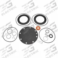 WATTS Backflow Preventer Repair Kit: Complete Rubber Parts Kit, 793PG8, 8 in Compatible Valve Size (MPN LFRK 909-RT 8). Key specifications — Compatible Valve Size: 8 in; Compatible with Grainger Part No.: 793PG8; Compatible with Series: 909; Compatible with Mfr. Model No.: 8 LF909M1; Includes: Lubricant.