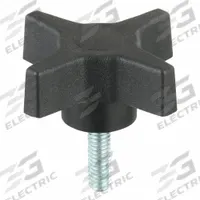 INNOVATIVE COMPONENTS Hand Knob: 4 Point, Plastic w/ Steel Thread, 5/16"-18 Thread, 2.46 in Dia (MPN GN5C10004P7--21). Key specifications — Brand: INNOVATIVE COMPONENTS.