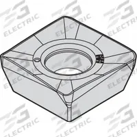 WIDIA Square Milling Insert: SDMX543RMH, SDMX150612RMH (MPN 3950584)