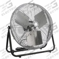 TPI INDUSTRIAL Circulating Fan: 18 in Blade Dia, Non-Oscillating, 3 Speeds, 20 1/2 in Ht (MPN F18-TE). Key specifications — Brand: TPI INDUSTRIAL; Number of Speeds: 3; Product Type: Circulating Fan; Blade Material: Aluminum; Voltage: 120V AC; Application: Agricultural; Phase: Single.