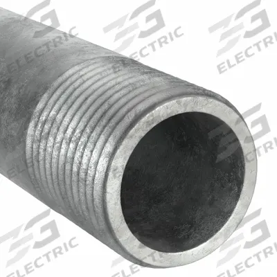 APPROVED VENDOR Pipe: 1 1/4 in Nominal Pipe Size, 10 ft Lg, Schedule 40, Galvanized Steel - Schedule 40 Threaded on Both Ends Pipe & Pipe Nipples