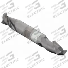 CLEVELAND Square End Mill: Carbide, TiAlN Coated, Double End, 2 Flute, 7/16" Mill Dia, 7/8" LOC (MPN C80184)