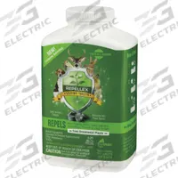 REPELLEX Animal Repellent: Targets Deer/Rabbits, Tablets Form, 300 ct Container Size, 300 PK (MPN 20006). Key specifications — Brand: REPELLEX; Targeted Animals: Deer; Form: Tablets.