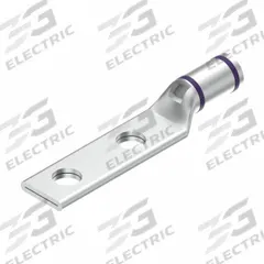 Compression Lug: For 4/0 AWG, Stranded Wire, 1/2 in Stud Size, Std, Copper Barrel (MPN YAV28L2NTCFX). Key specifications — Inspection Hole: Yes; For Wire Type: Stranded; For Wire Sizes: 4/0 AWG; Brand: BURNDY; Manufacturer Part Number: YAV28L2NTCFX.