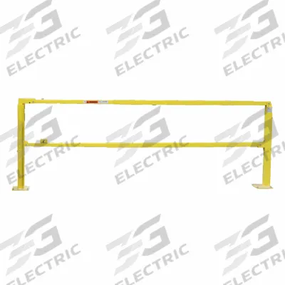 PS INDUSTRIES Safety Gate: Manual Operation, Personnel Impact Rating, Steel, Powder Coated - Dock Gates for Personnel Protection