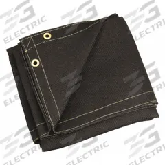 APPROVED VENDOR Welding Blanket: Acrylic-Coated Fiberglass, 6 ft Wd, 6 ft Lg, Black (MPN 22RN87). Key specifications — Manufacturer Part Number: 22RN87; Brand: APPROVED VENDOR.