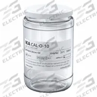 IKA Silicon Oil: 10 cps Viscosity, 500 mL Volume, Clear Glass, Jar, Liquid, 12 mo Shelf Life (MPN 25000398). Key specifications — Brand: IKA; Compatible Product Type: Viscometers.