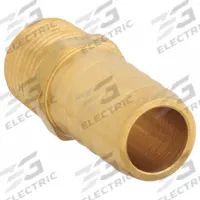 APPROVED VENDOR Barbed Hose Fitting: For 1 in Hose I.D., Hose Barb x NPT, 1 in x 3/4 in Fitting Size (MPN 707001-1612). Key specifications — Fitting Connection Type: Hose Barb x NPT; Fitting Gender: Male x Male; Nipple Grip Type: Hex; Brand: APPROVED VENDOR.
