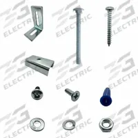 HADRIAN Headrail Pilaster Kit: Chrome Zamac, Chrome-Plated (MPN 604200). Key specifications — Hardware Pieces Included: (2) Screw #12 x 1-3/4" 6 Lobe Zinc; Compatible Partition Material: Stainless Steel; Material: Chrome Zamac; Finish: Chrome-Plated; Component Type: Headrail Pilaster Kit; Brand: HADRIAN.