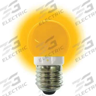 APPROVED VENDOR Compact LED Bulb: Medium Screw (E26), LED, (G) Globe, G12, 2.5 W Watt, 1800K - Medium Screw Base (E26) Lamps