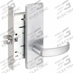 FALCON LOCK Door Lockset: Passage Lever Locksets, Chrome, ADA Compliant (MPN MA101 QG 626). Key specifications — Ligature Resistance: Not Ligature-Resistant; Brand: FALCON LOCK; Lockset Function ANSI Code: F01; Visual Indicator Message: No Message; Lockset Style: Quantum Gala; ADA Compliant: Yes; Finish: Satin Chromium-Plated.