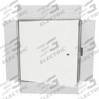 BABCOCK-DAVIS Access Door: 48 in Ht, 24 in Wd, Concealed Hinge, Plaster Bead Flange, Steel - Locking Access Doors