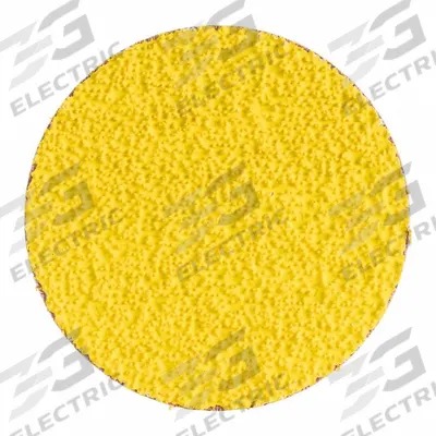 NORTON Quick-Change Cloth Disc: TS, 3", Ceramic, 36 Grit, Y Wt Cloth - Cool-Cutting Sanding Discs for Stainless Steel & Nickel Alloys