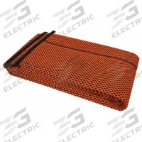 QUICK DAM Flood Barrier: Fresh Water, 3 1/2 in Overall Ht, 120 in Overall Lg (MPN QD610-10HV). Key specifications — Color: Orange; Bag Material: Polymer; Brand: QUICK DAM; Fill Material: Polypropylene; For Water Salinity: Fresh Water.