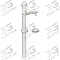 APPROVED VENDOR Hand Pump: Piston, Pump with Spout, Plunger, Polypropylene, 16 oz per stroke (MPN P255). Key specifications — Brand: APPROVED VENDOR; Suction Tube Material: Polyethylene/Polypropylene; Housing Material: Polypropylene; Maximum Flow Rate: 16 oz per stroke.