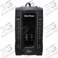 CYBER POWER UPS System: Single Phase, 750 VA Power Rating, 120 V AC Input, 120 V AC Output, 5-15P (MPN AVRG750U). Key specifications — Phase: Single; UPS Type: Line Interactive; Brand: CYBER POWER.