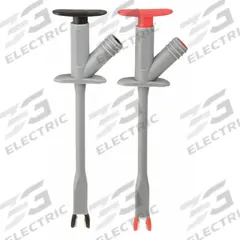 APPROVED VENDOR Test Probe: CAT III 1000V, Test Clip, 6 1/8 in Lg, Steel, Black/Red (MPN 4WRA9). Key specifications — Color: Black/Red; Brand: APPROVED VENDOR.
