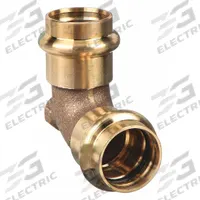 VIEGA PROPRESS Crimp Elbow Fitting: 90° Elbow, 1/2 in CTS x 1/2 in Pipe size, Press-fit x FNPT (MPN 79635). Key specifications — Brand: VIEGA PROPRESS; Broad - Material for Bullet: Copper Or Bronze; Brand - Broad: VIEGA.