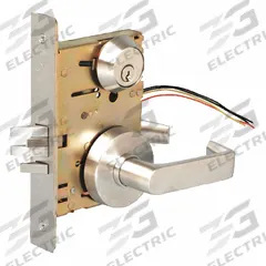 TOWNSTEEL Door Lockset: Storeroom Lever Locksets, Chrome, ADA Compliant, Electrical (MPN MSS-242-S-626). Key specifications — Ligature Resistance: Not Ligature-Resistant; Brand: TOWNSTEEL; Visual Indicator Message: No Message; Lockset Style: MS Sentinel; ADA Compliant: Yes; Finish: Satin Chromium-Plated.