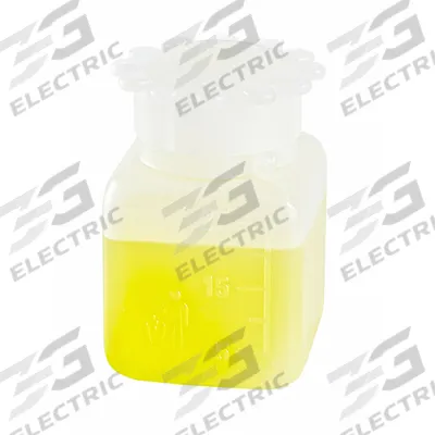 APPROVED VENDOR Graduated Bottle: 25 mL, 0.84 fl oz, HDPE, Natural, Rectangular - HDPE Rectangular Lab Bottles