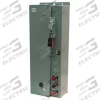EATON NEMA Combination Starter: Fusible Disconnect, 3 Poles, NEMA Size 2, 120V AC, NEMA-Rated 1 (MPN ECN1821CCE-R63/D). Key specifications — Includes Pilot Light: Yes; Maximum Voltage Rating: 600V AC; Brand: EATON; Phase: Three; Coil Voltage: 440/460V AC; Control Transformer: Yes; Control Transformer Voltage: 220/440V AC Primary, 110V AC Secondary; For Fuse Class: Class R.