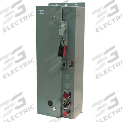 EATON Combination Starter: Fusible Disconnect, 3 Poles, NEMA Size 2, 120V AC - Fusible Starters with Electronic Overloads