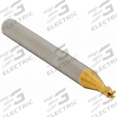 APPROVED VENDOR Square End Mill: Carbide, TiN Coated, 4 Flute, 3/32" Mill Dia, 3/16" LOC, 1-1/2" OAL (MPN 203-001041)