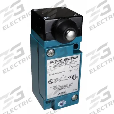 Honeywell Plug-In Limit Switch: Plunger Actuator, Momentary, Metallic, Plunger - Side-Mount Plunger Limit Switches